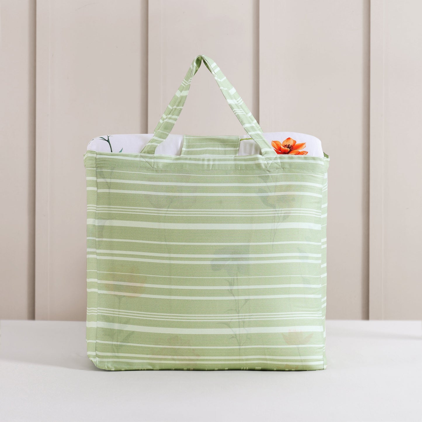 Bebejan Fresh Cut Flowers 5 Piece Reversible Comforter Set