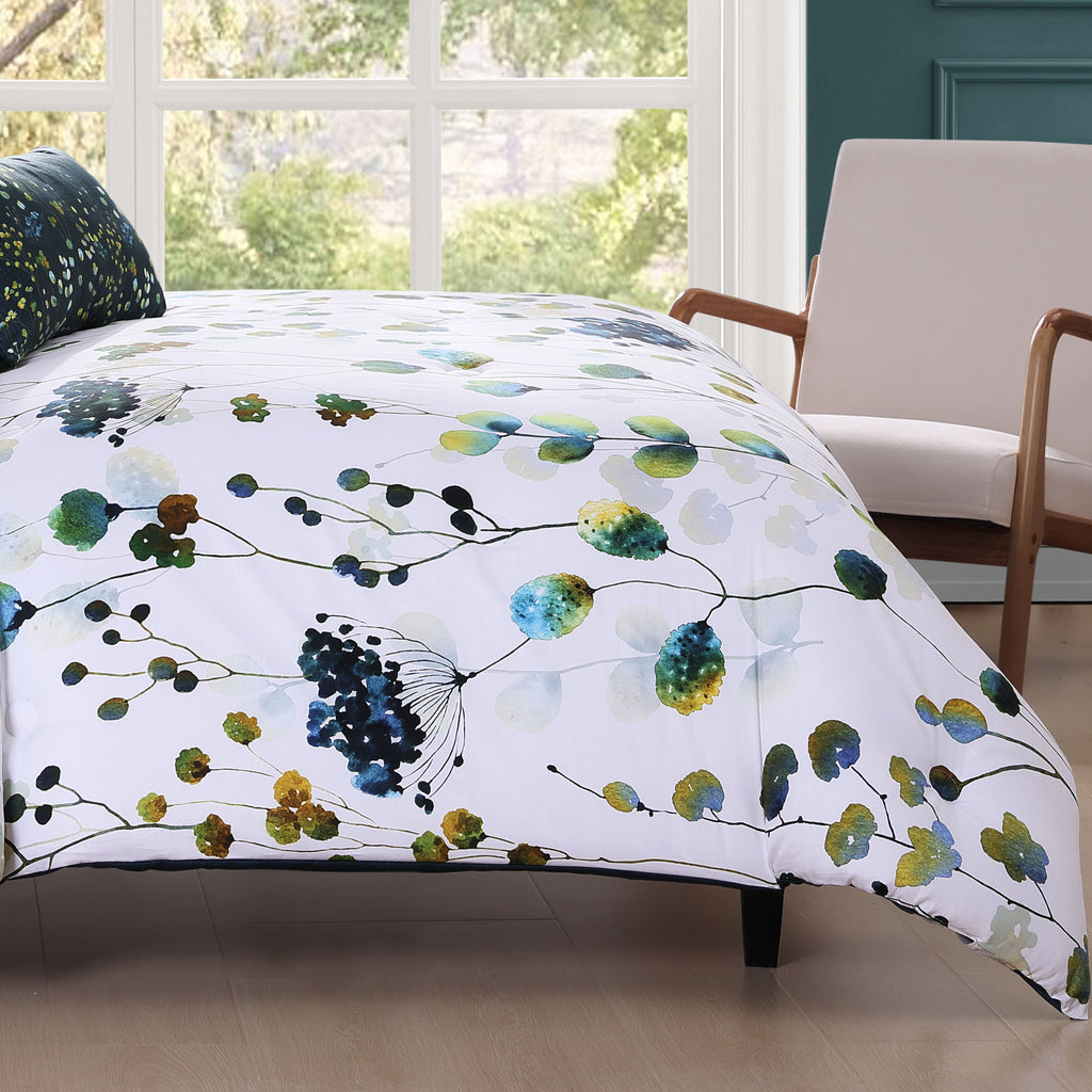 Bebejan Abstract Vines 5 Piece Reversible Comforter Set