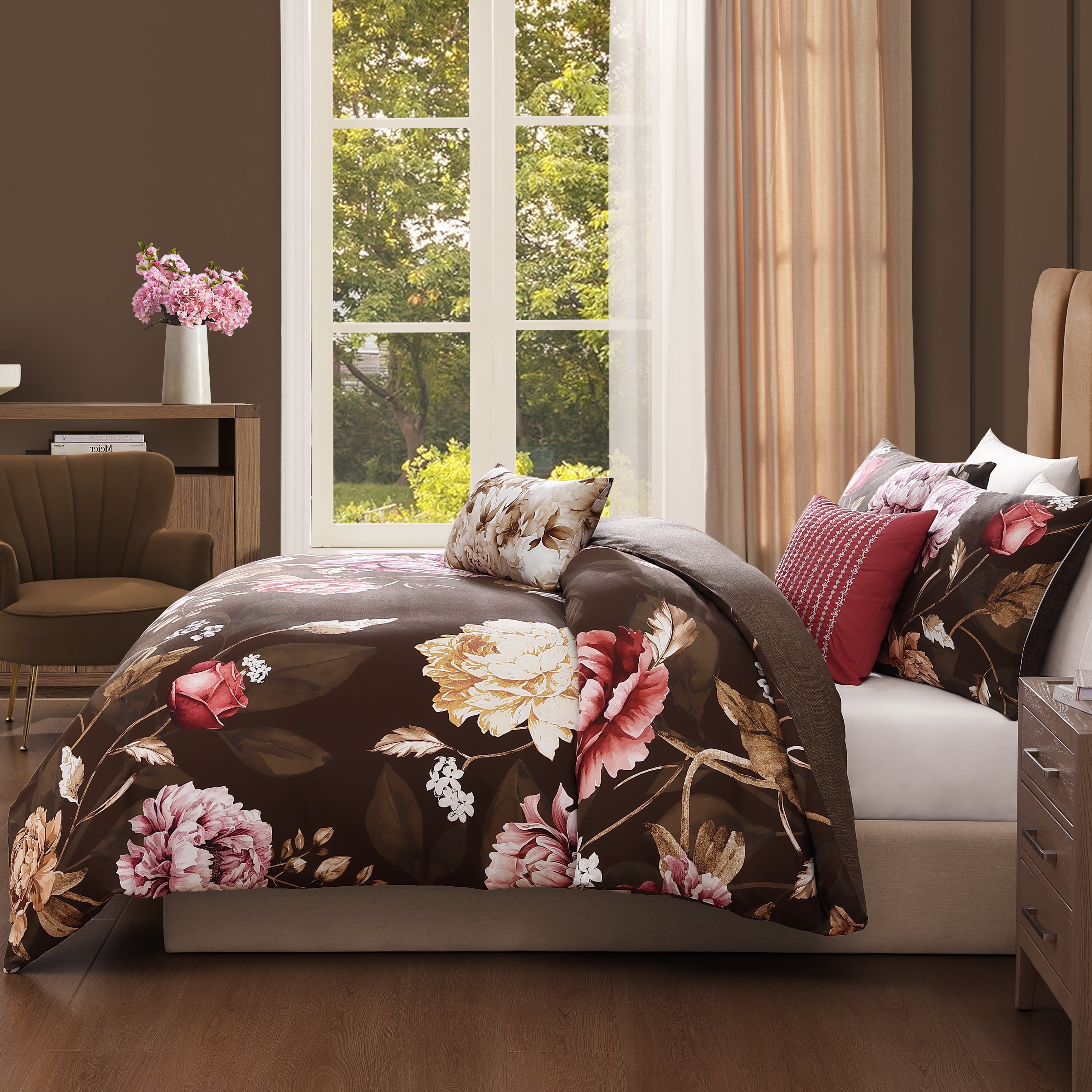 Bebejan Coco 5 Piece Reversible Comforter Set