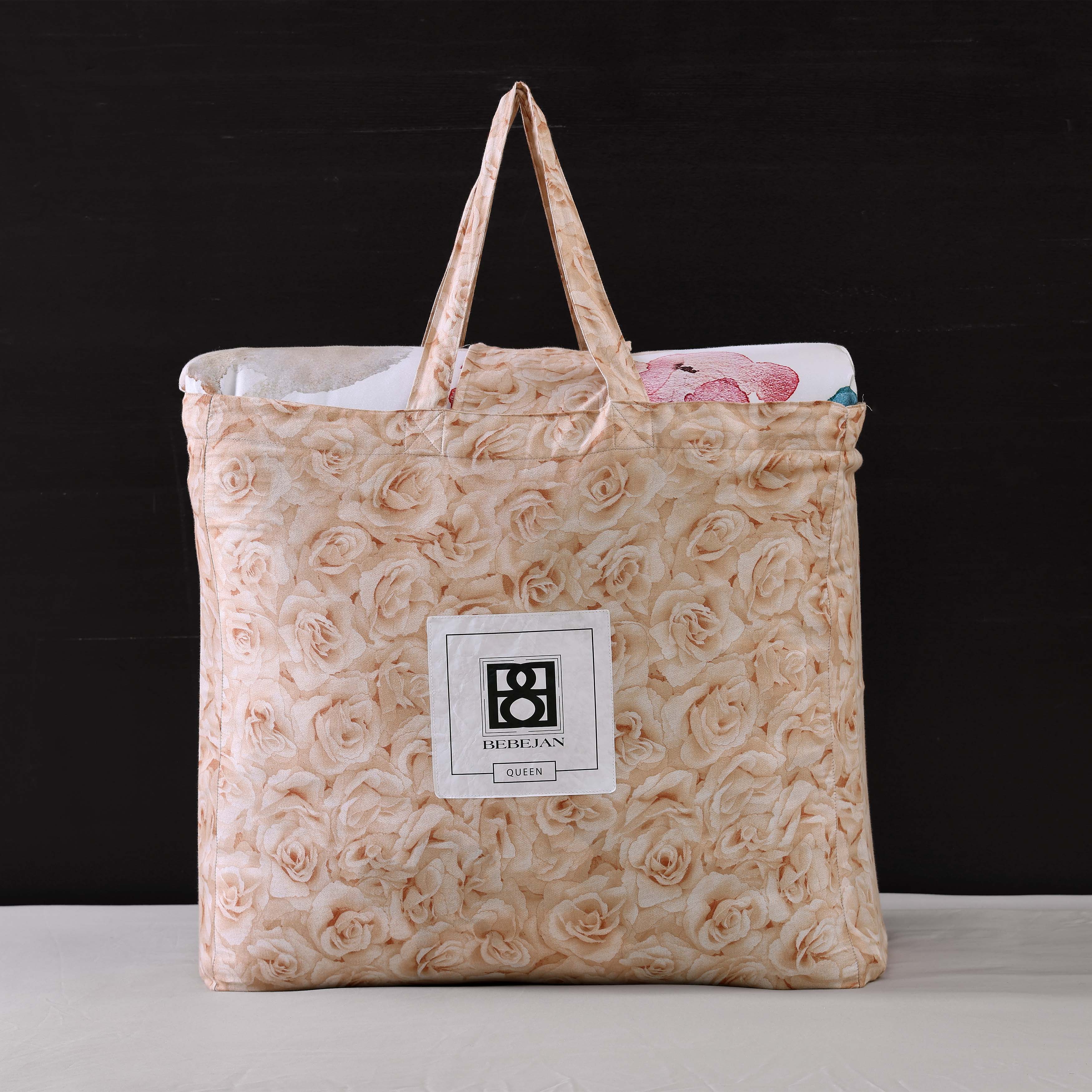 Bebejan Maia Blue 5 Piece Reversible Comforter Set