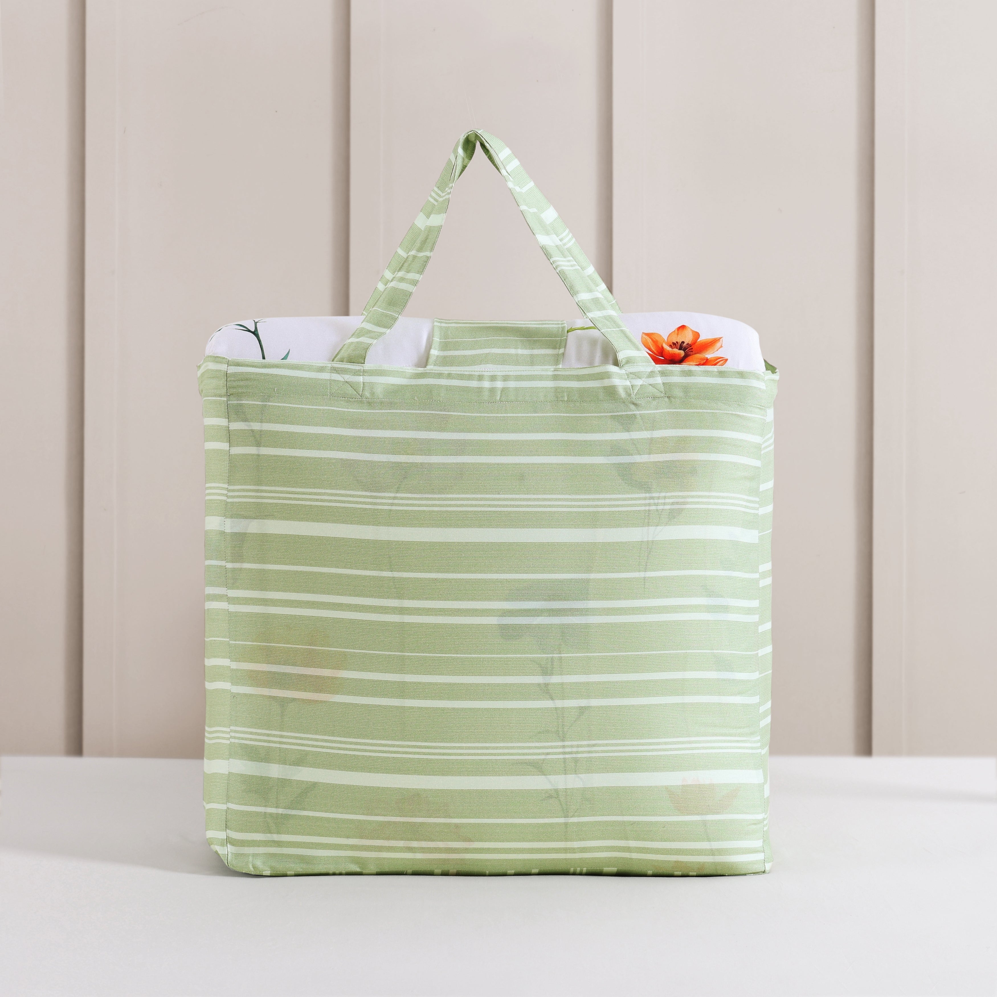 Bebejan Fresh Cut Flowers 5 Piece Reversible Comforter Set