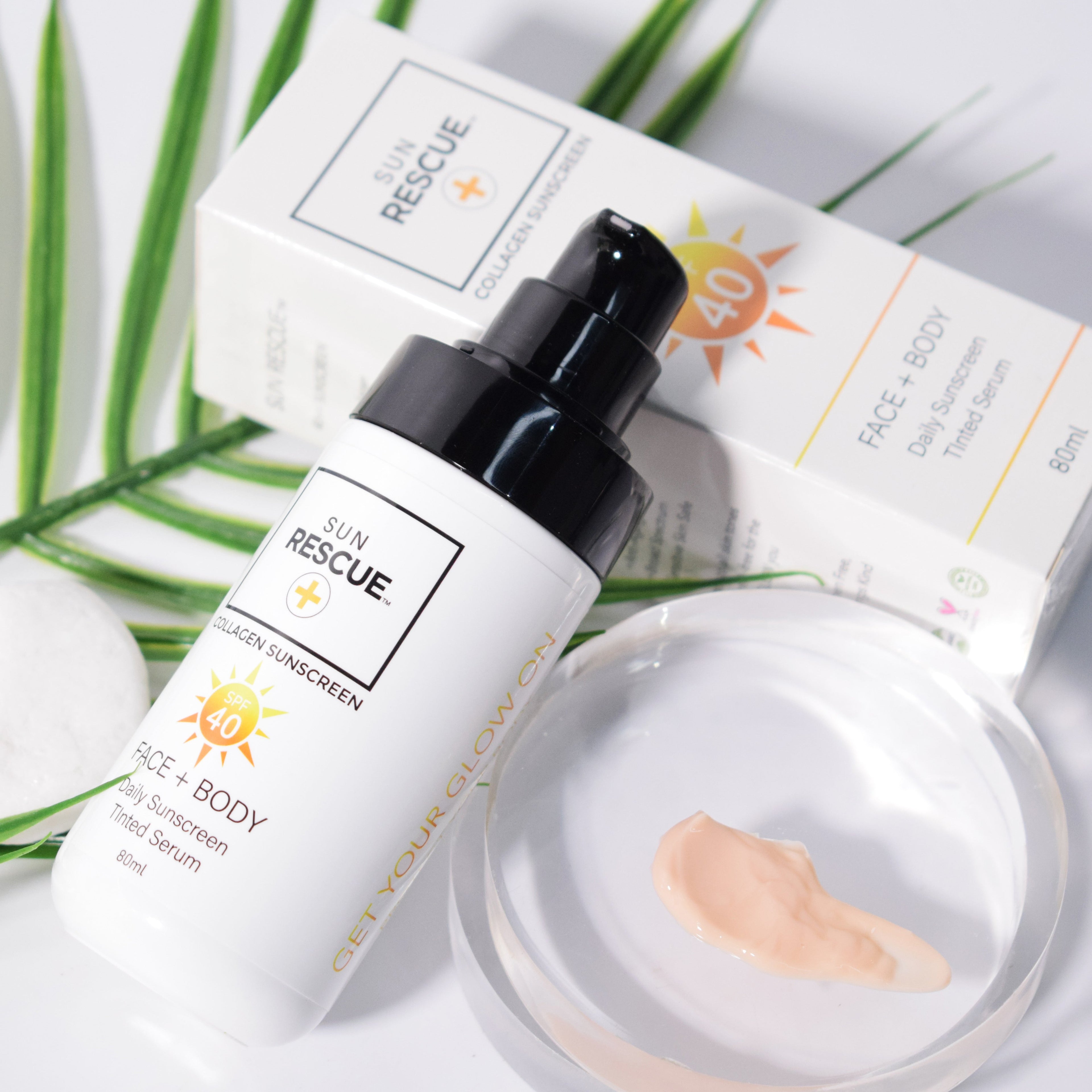 Sun Rescue SPF 40 | Tinted Sun Protection with Collagen & Vitamin C