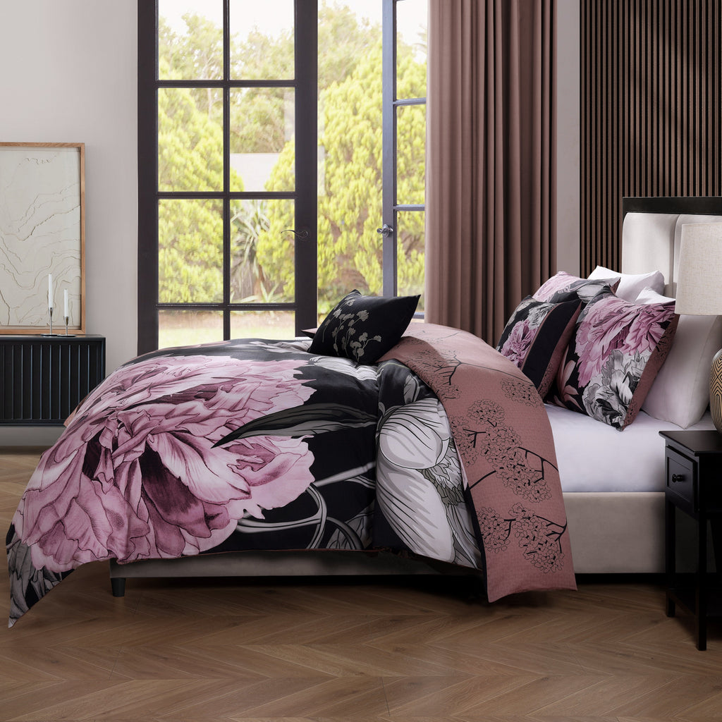 Bebejan Midnight Meadow 5 Piece Reversible Comforter Set