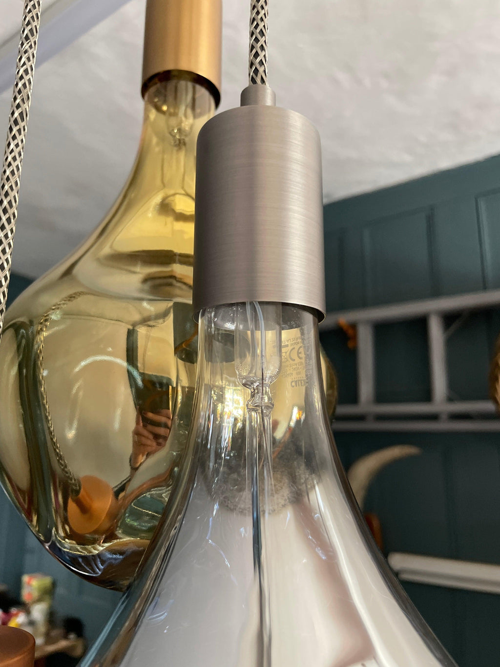 Triple Evo Cluster Pendant Light Tri-Colour